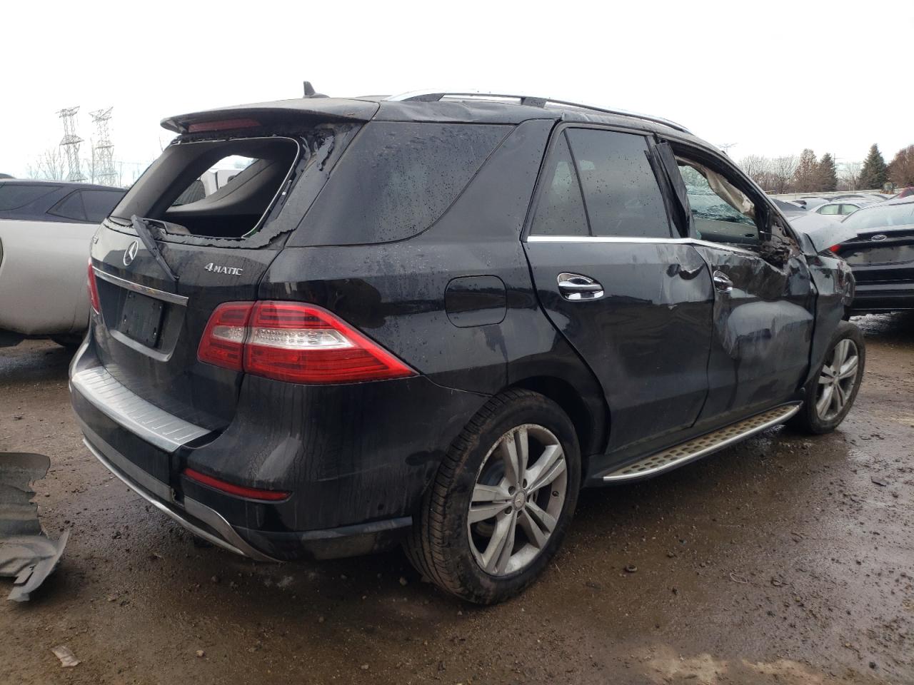 2013 Mercedes-Benz Ml 350 4Matic VIN: 4JGDA5HBXDA135273 Lot: 83966314