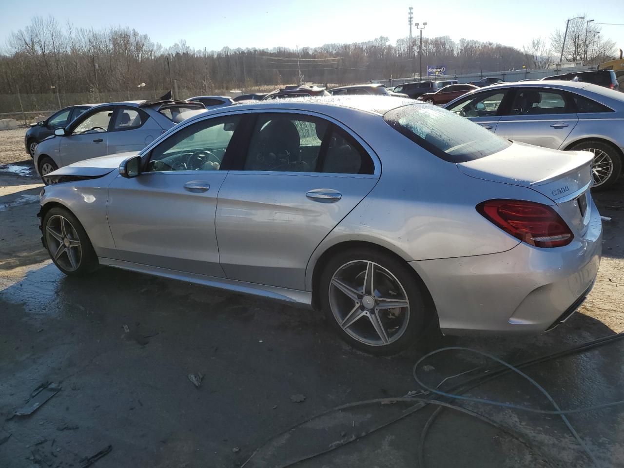 2015 Mercedes-Benz C 300 VIN: 55SWF4JBXFU091612 Lot: 83270284