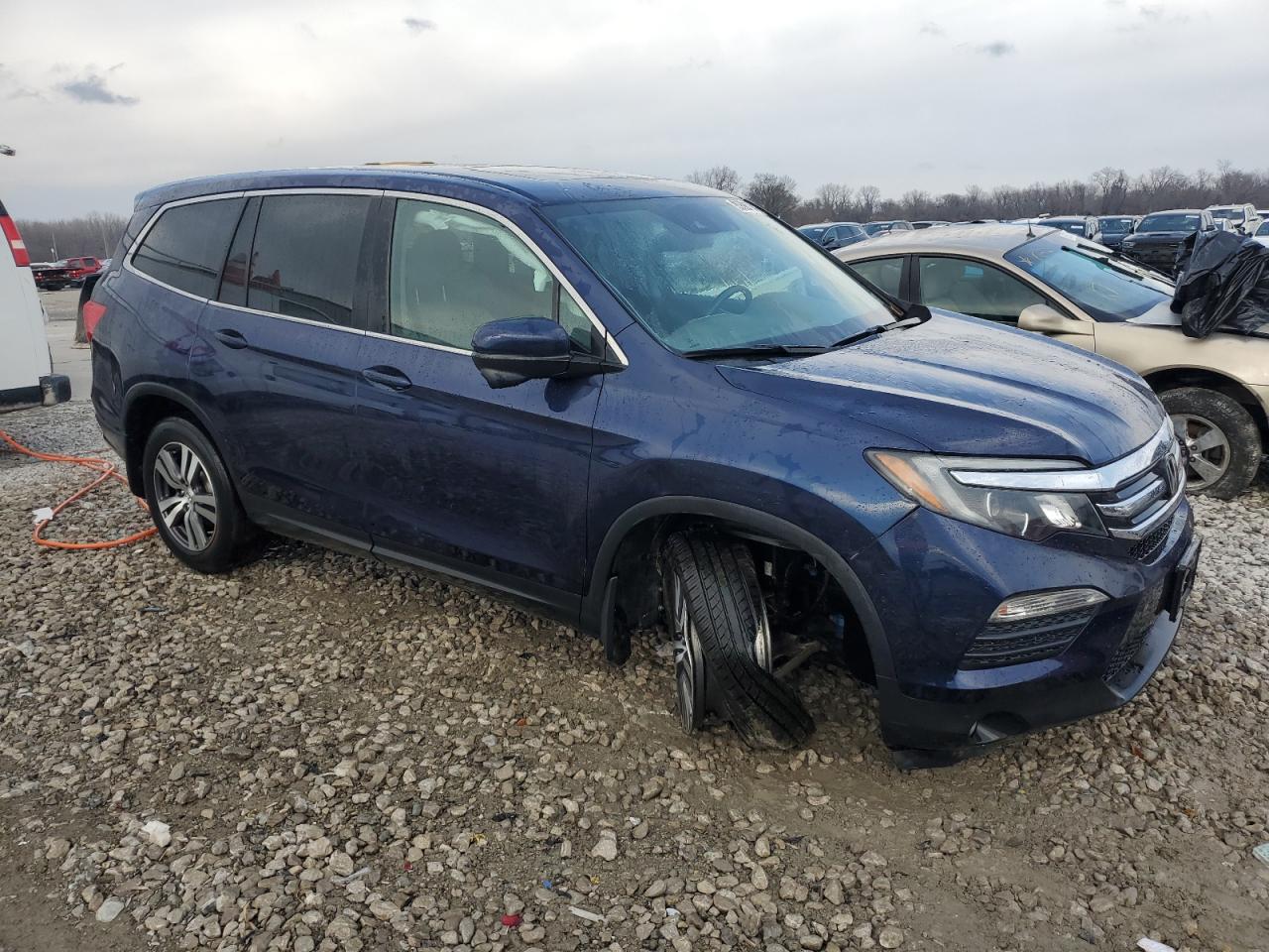 2017 Honda Pilot Exl VIN: 5FNYF6H60HB092222 Lot: 85888734