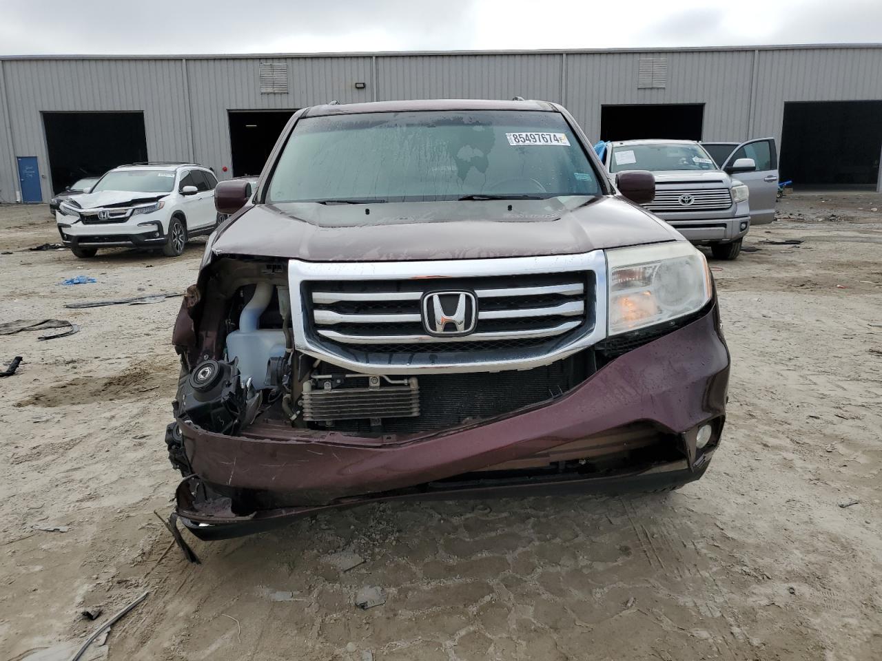 2013 Honda Pilot Touring VIN: 5FNYF4H9XDB068163 Lot: 85497674