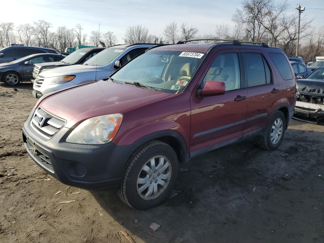 2006 Honda Cr-V Ex VIN: SHSRD78896U425752 Lot: 85973704