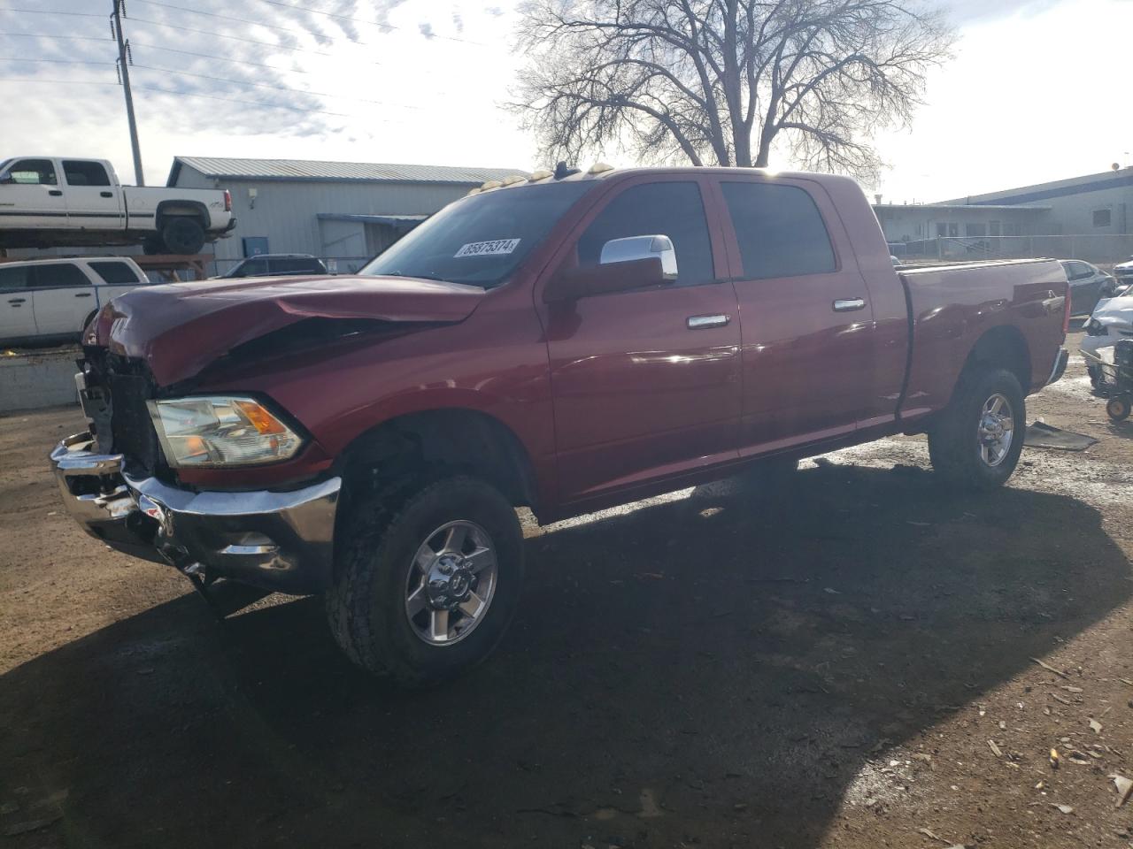 2013 Ram 2500 Slt VIN: 3C6UR5MLXDG551540 Lot: 85875374