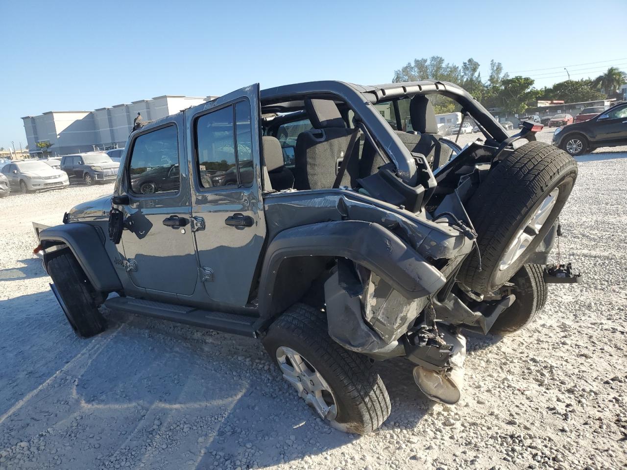 2022 Jeep Wrangler Unlimited Sport VIN: 1C4HJXDGXNW149939 Lot: 83012714