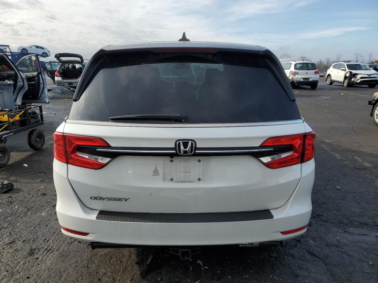 2022 Honda Odyssey Exl VIN: 5FNRL6H70NB028554 Lot: 85357054