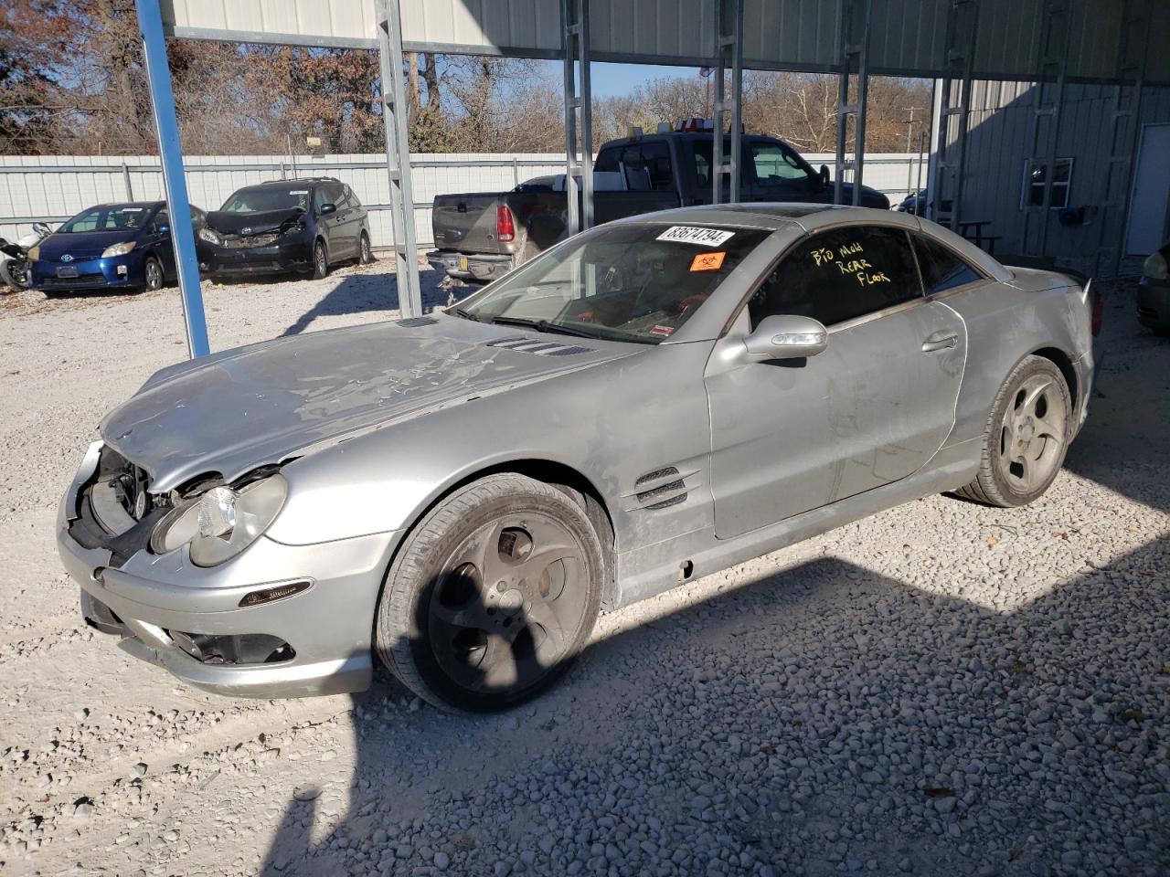 2004 Mercedes-Benz Sl 500 VIN: WDBSK75FX4F062516 Lot: 83674794