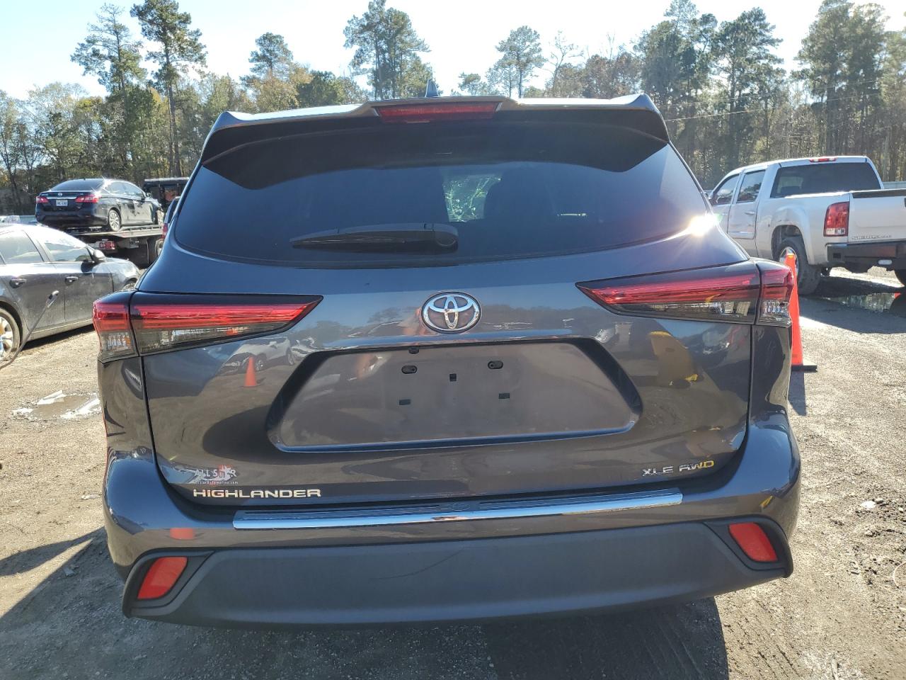 2021 Toyota Highlander Xle VIN: 5TDGZRBH5MS536067 Lot: 86517634