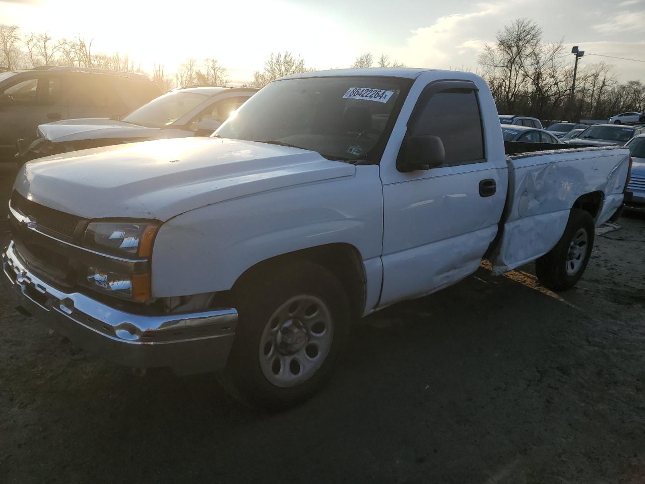 2006 Chevrolet Silverado C1500 VIN: 1GCEC14Z16E275092 Lot: 86422264