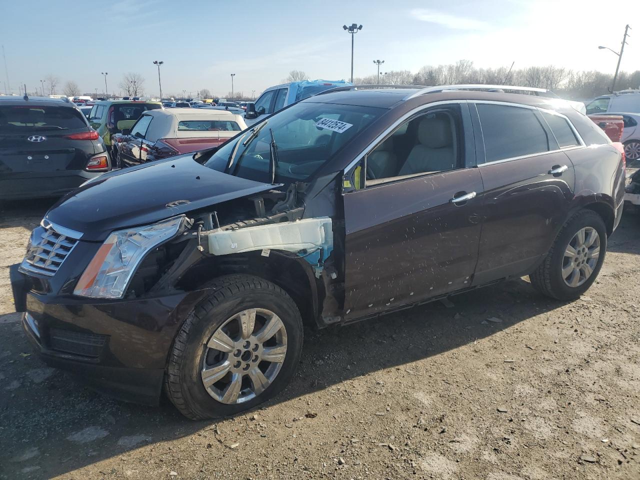 2015 Cadillac Srx Luxury Collection VIN: 3GYFNBE34FS546855 Lot: 84412574