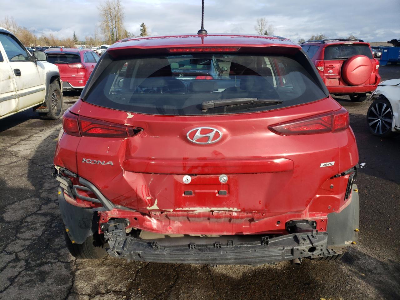 2021 Hyundai Kona Se VIN: KM8K1CAA5MU660043 Lot: 86855424