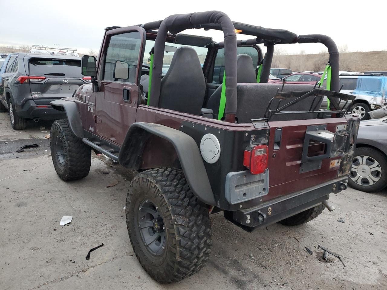 2002 Jeep Wrangler / Tj X VIN: 1J4FA39S62P741724 Lot: 85730554