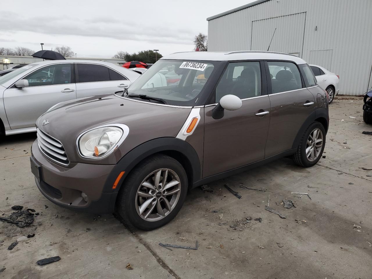 2014 Mini Cooper Countryman VIN: WMWZB3C5XEWM31845 Lot: 86736234