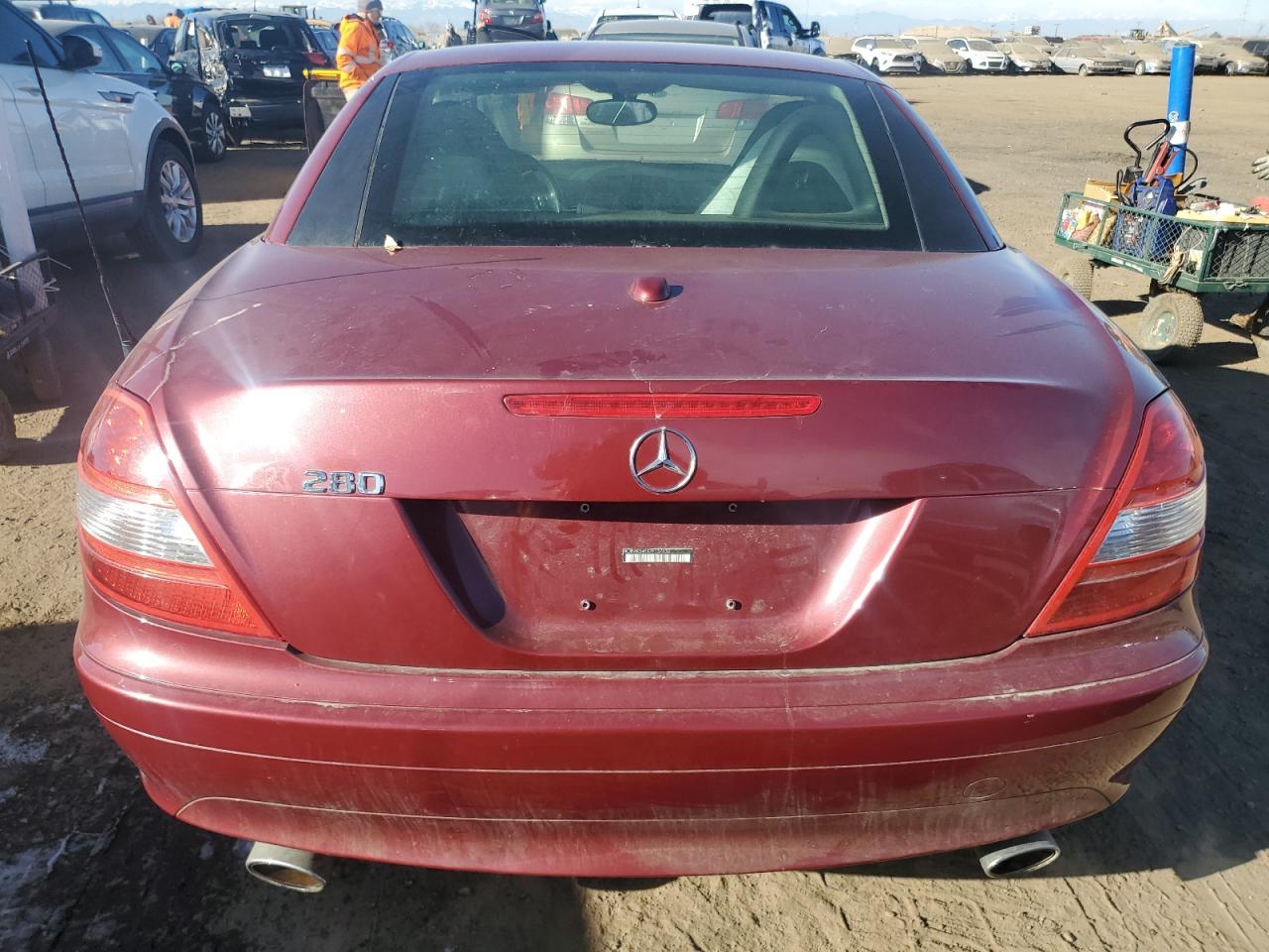 2007 Mercedes-Benz Slk 280 VIN: WDBWK54FX7F137632 Lot: 85145504