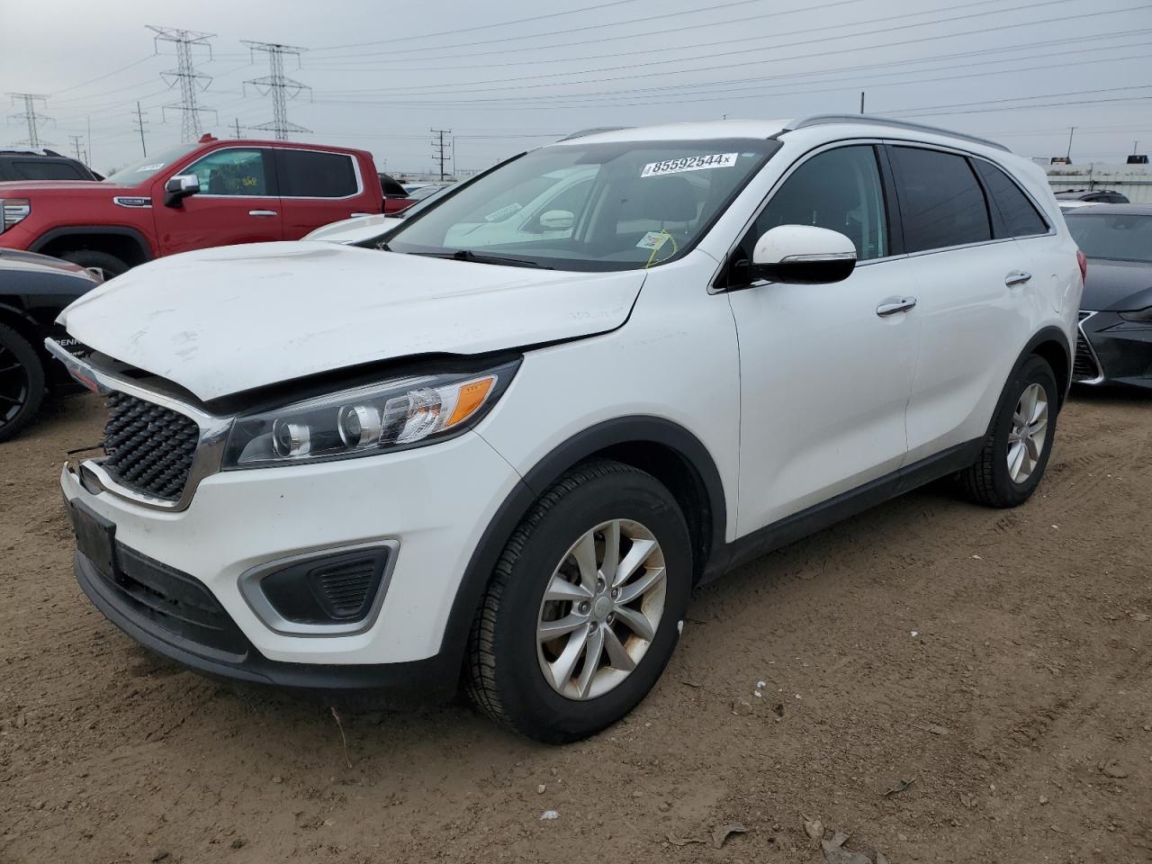 2018 Kia Sorento Lx VIN: 5XYPG4A31JG417035 Lot: 85592544