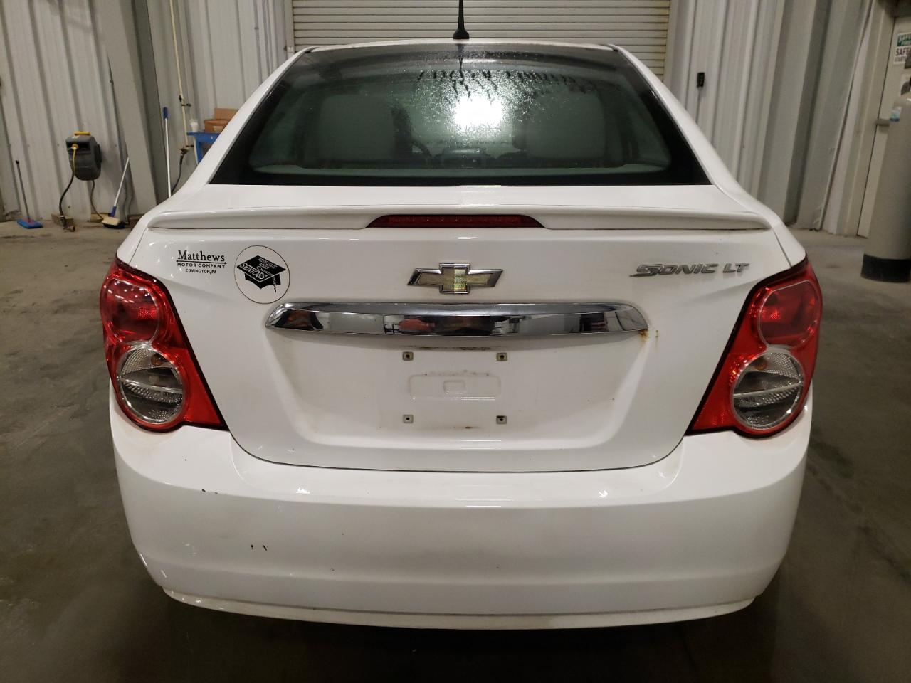 2013 Chevrolet Sonic Lt VIN: 1G1JC5SHXD4210253 Lot: 85995934