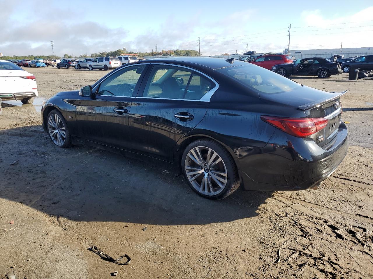 2018 Infiniti Q50 Luxe VIN: JN1EV7AR3JM434522 Lot: 86982524