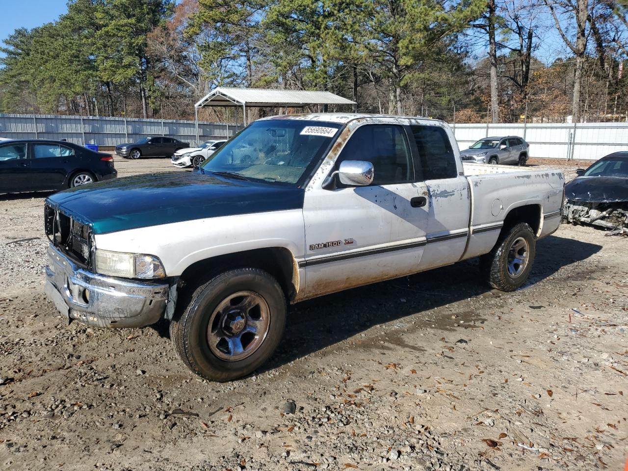 1997 Dodge Ram 1500 VIN: 1B7HC13Y4VJ611524 Lot: 85690664