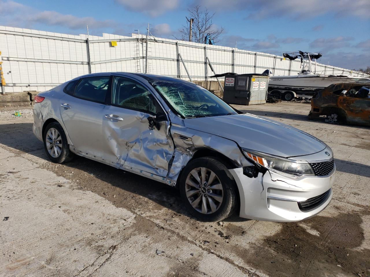 5XXGU4L30JG203423 2018 Kia Optima Ex