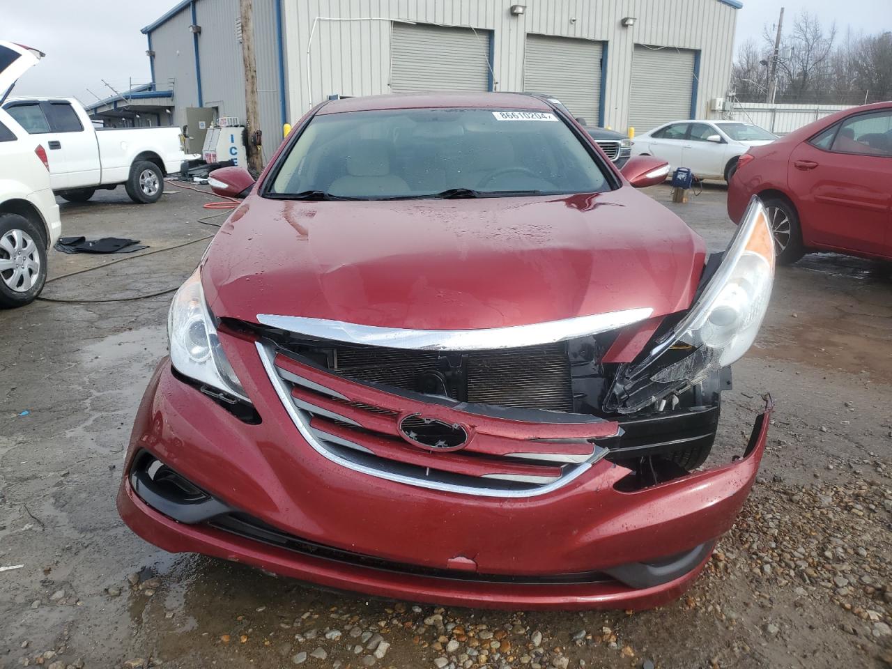 2014 Hyundai Sonata Gls VIN: 5NPEB4AC7EH945327 Lot: 86610204