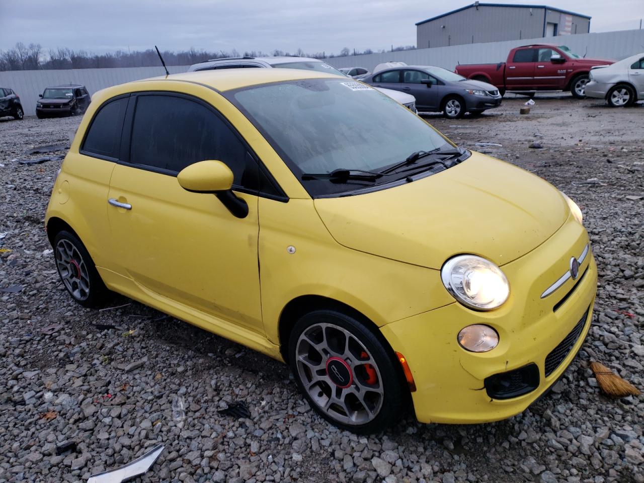 2012 Fiat 500 Sport VIN: 3C3CFFBR5CT343277 Lot: 85593924