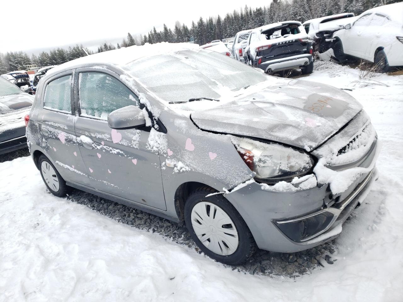 2017 Mitsubishi Mirage Es VIN: ML32A3HJ4HH004363 Lot: 85219664