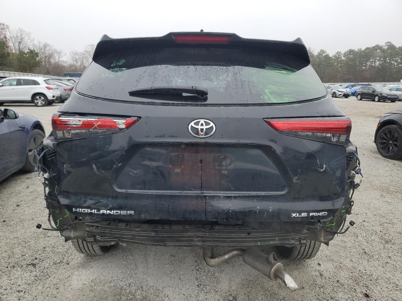 2022 Toyota Highlander Xle VIN: 5TDGZRBH2NS207862 Lot: 83602254