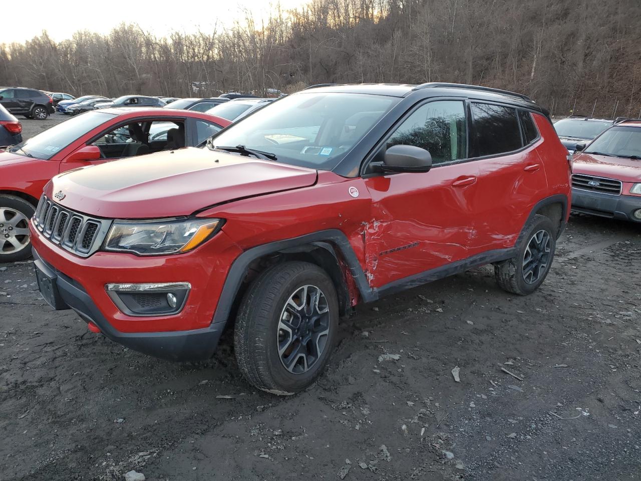 2019 Jeep Compass Trailhawk VIN: 3C4NJDDB2KT775766 Lot: 84337794