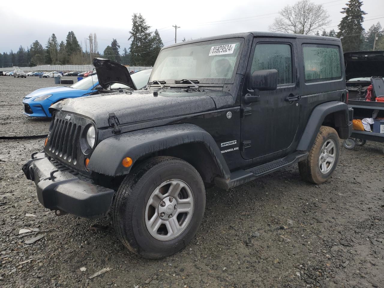 2013 Jeep Wrangler 4 VIN: 1C4AJWAG3DL517832 Lot: 85929524