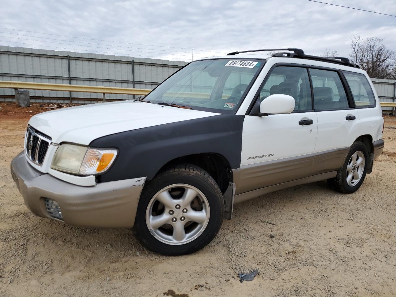 2002 Subaru Forester S VIN: JF1SF65542H704534 Lot: 86474634