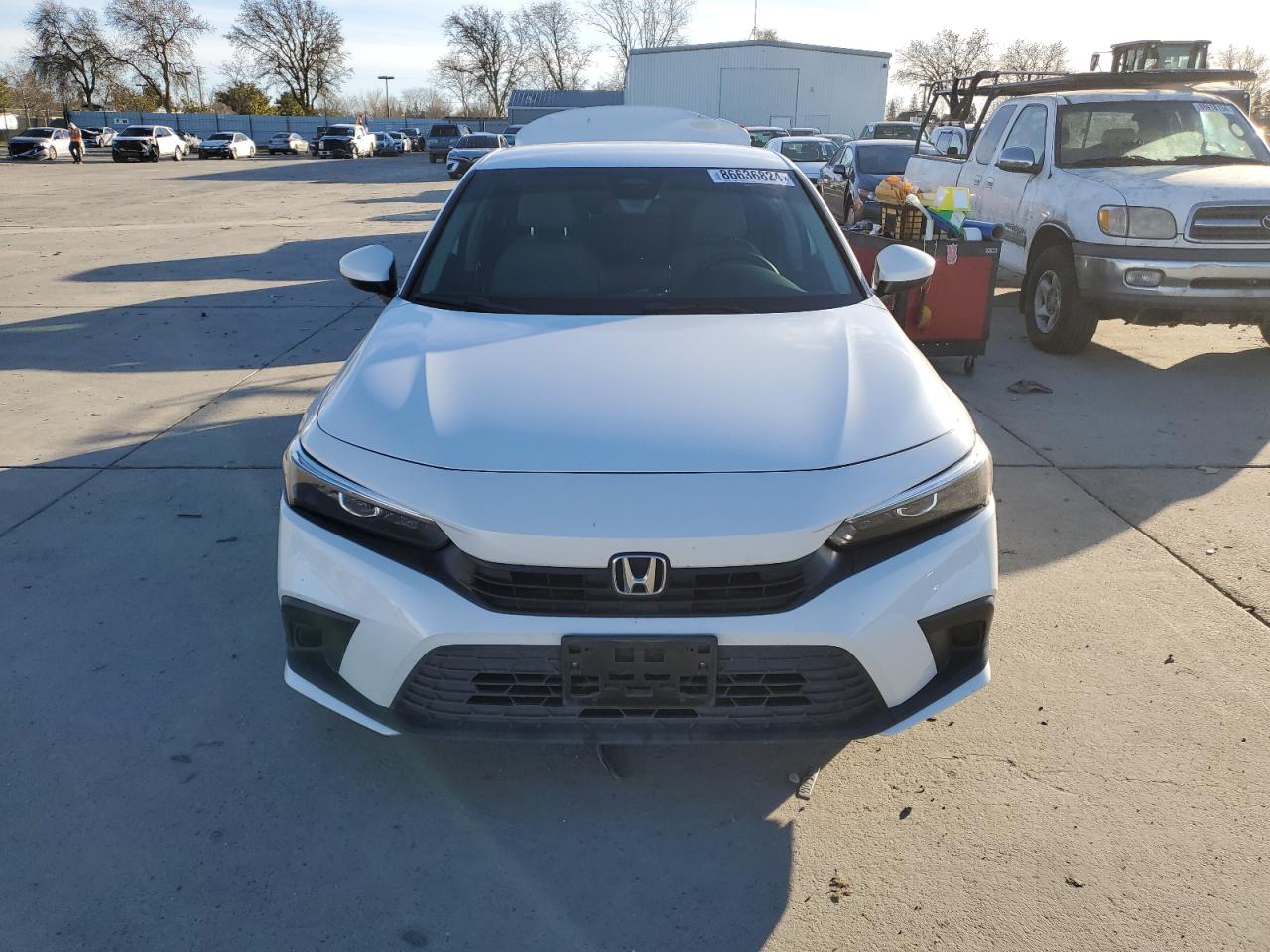 2022 Honda Civic Lx VIN: 2HGFE2F20NH525046 Lot: 86636824