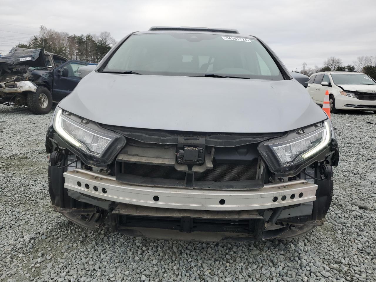 2022 Honda Odyssey Exl VIN: 5FNRL6H73NB004636 Lot: 84891724