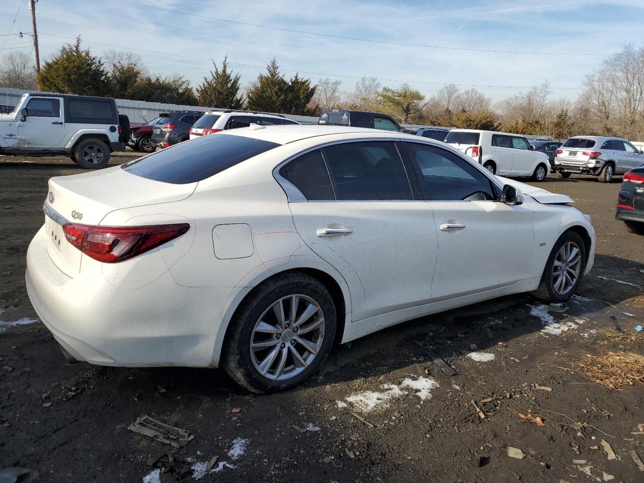 2019 Infiniti Q50 Pure VIN: JN1CV7AP1KM110069 Lot: 83666974