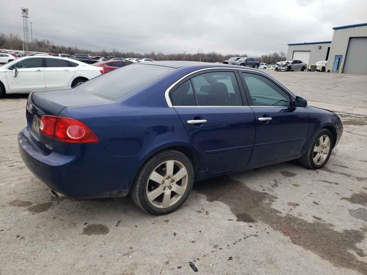 2006 Kia Optima Lx VIN: KNAGE124965063726 Lot: 86564954