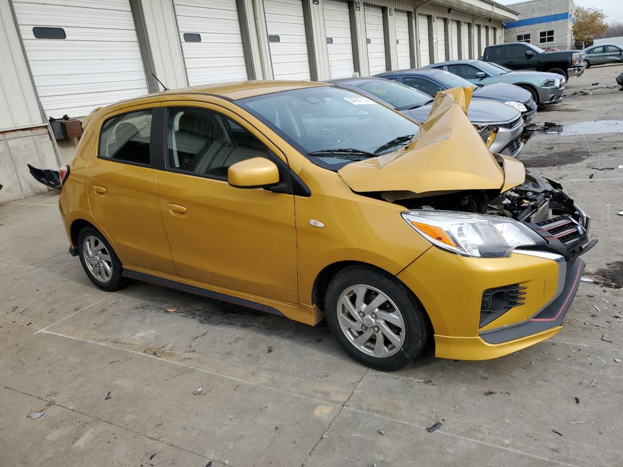 2021 Mitsubishi Mirage Es VIN: ML32AUHJ4MH005898 Lot: 84647514