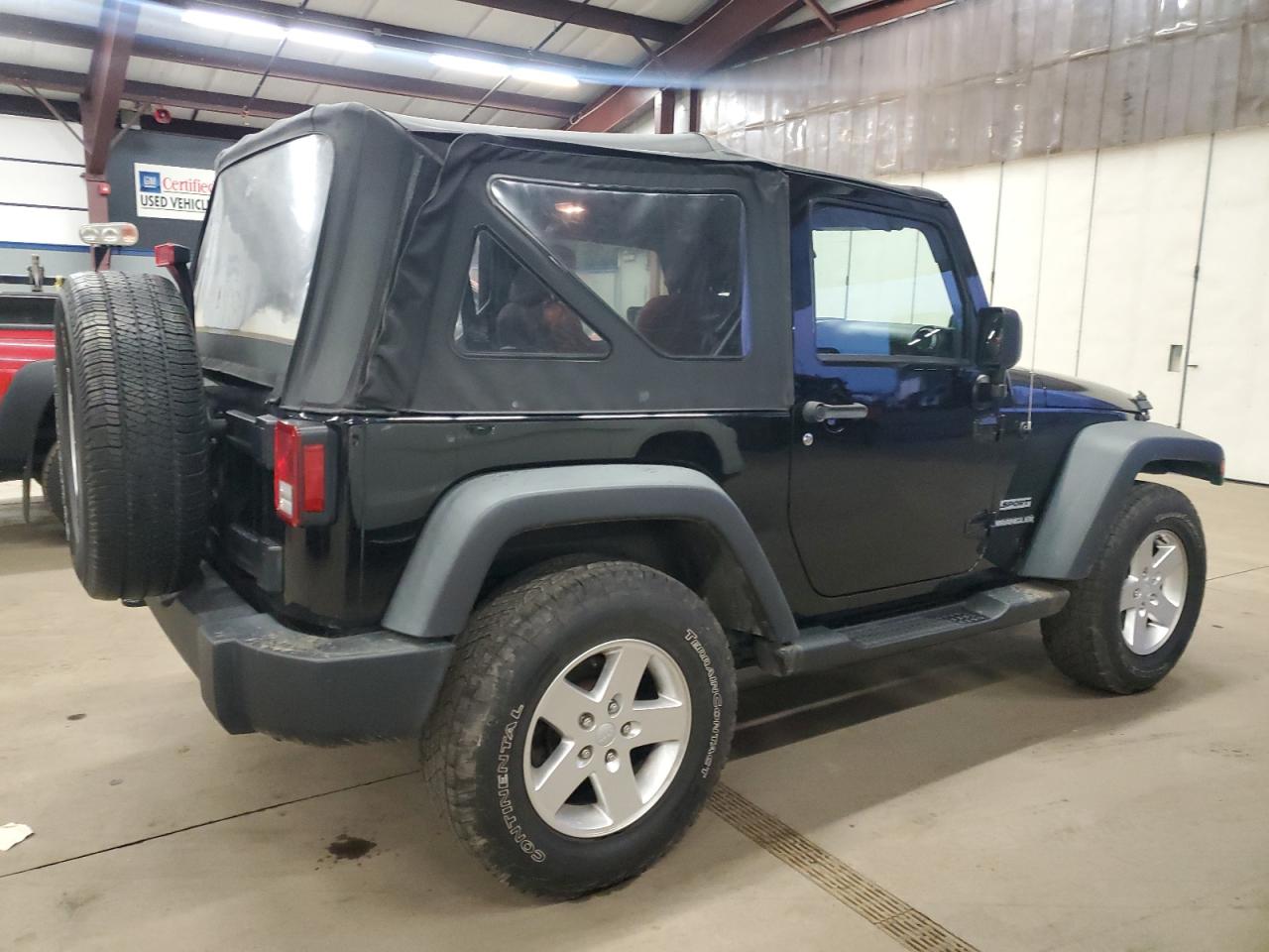 2013 Jeep Wrangler Sport VIN: 1C4AJWAG0DL592830 Lot: 86765714