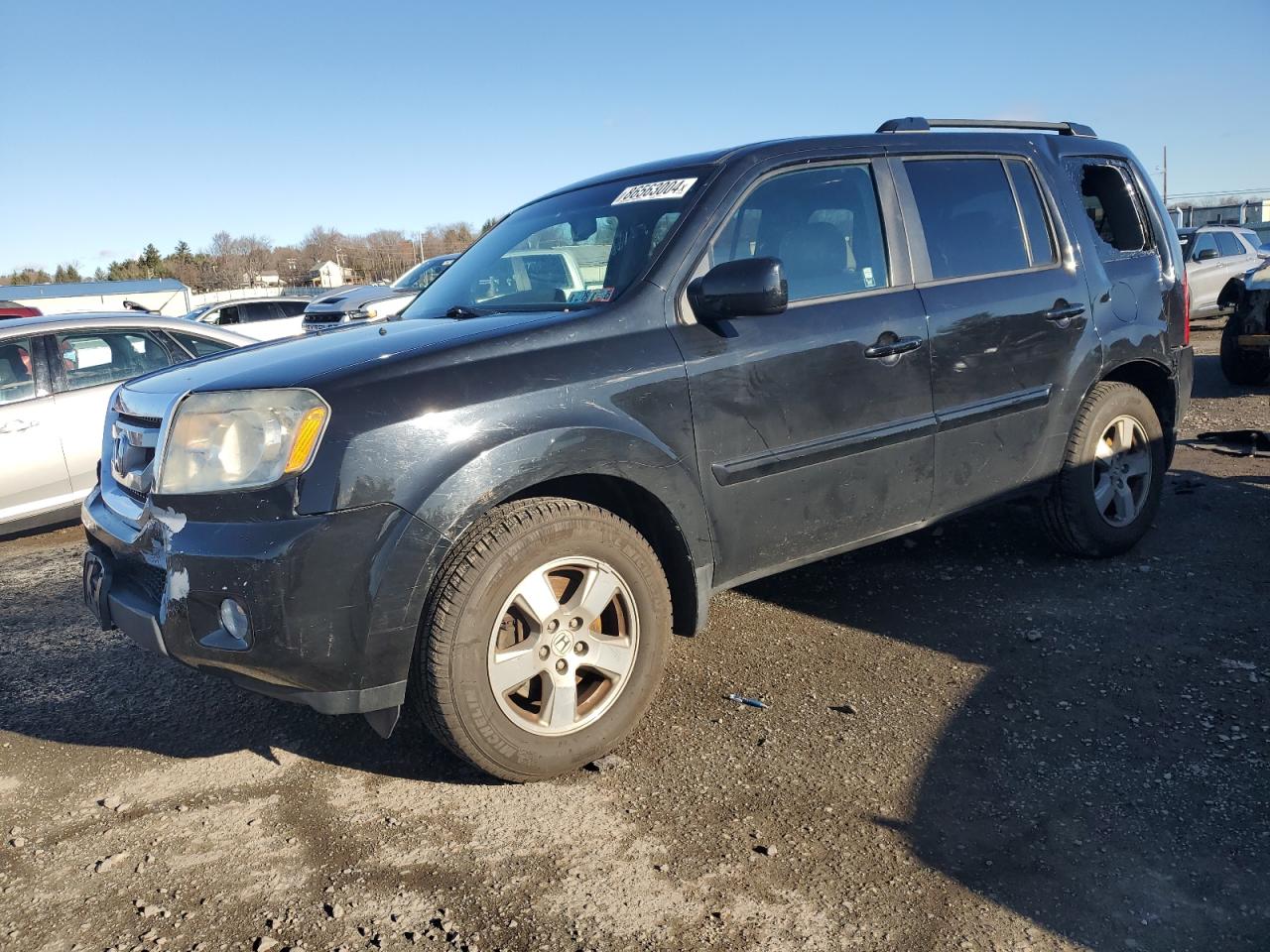 2011 Honda Pilot Exln VIN: 5FNYF4H74BB086363 Lot: 86563004