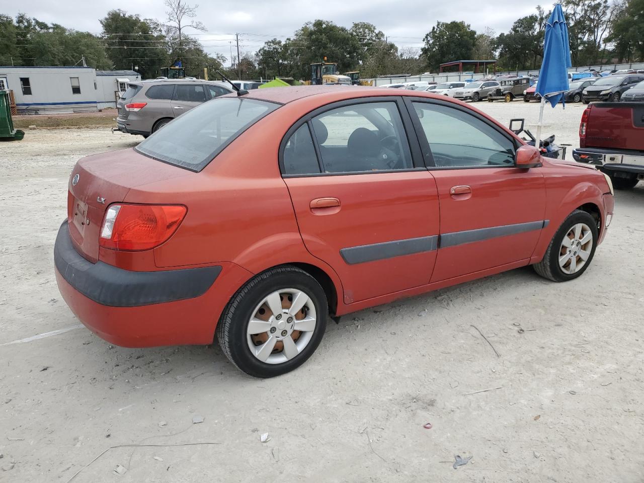 2007 Kia Rio Base VIN: KNADE123576246787 Lot: 86131664