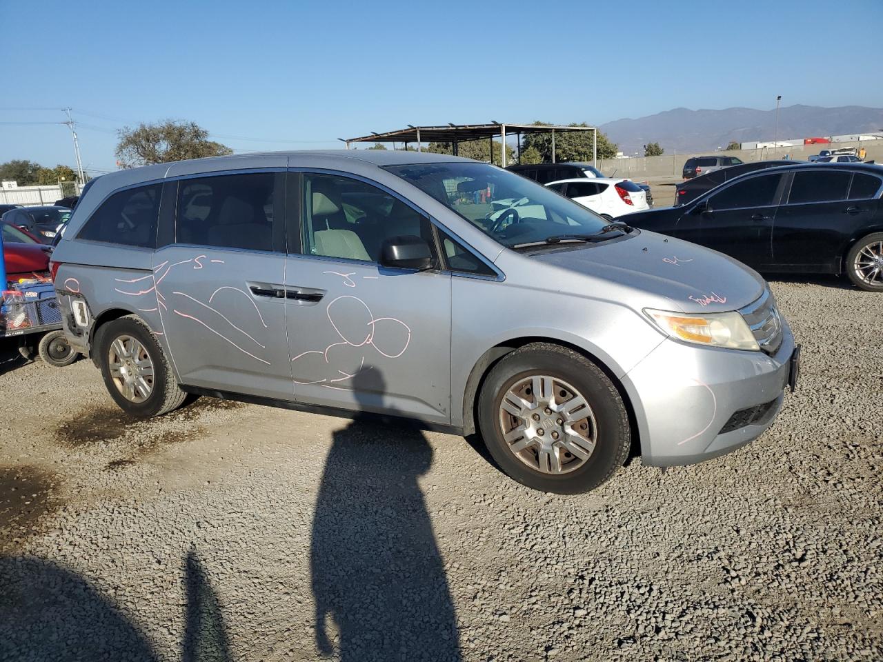 2012 Honda Odyssey Lx VIN: 5FNRL5H27CB039255 Lot: 86414504