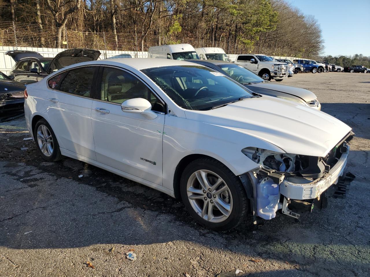 3FA6P0LU8JR140227 2018 Ford Fusion Se Hybrid