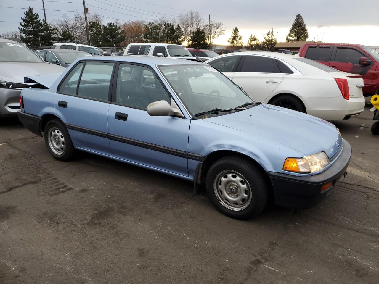 1989 Honda Civic Dx VIN: 1HGED364XKA043135 Lot: 86406364