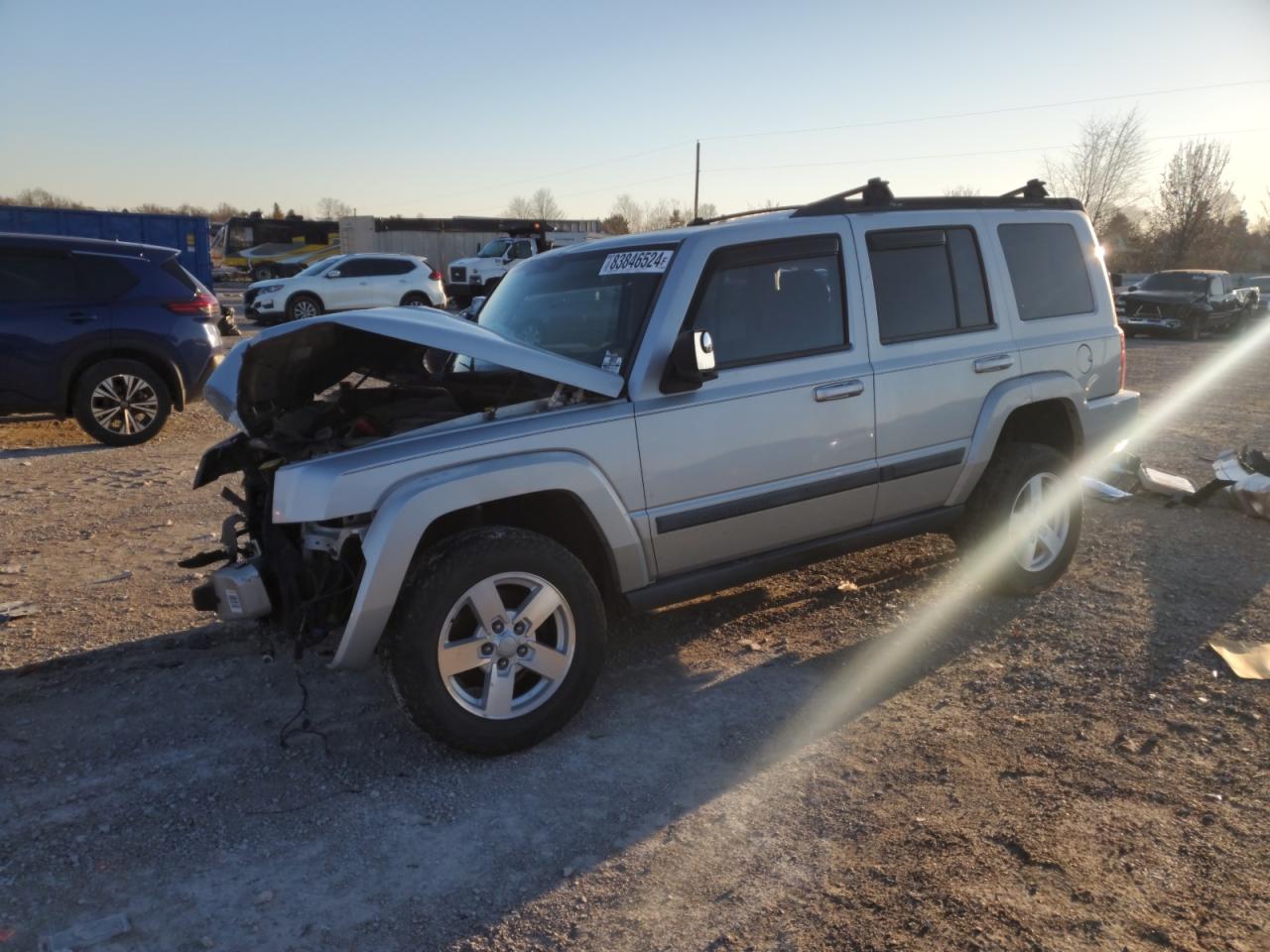 2007 Jeep Commander VIN: 1J8HG48K37C647845 Lot: 83846524