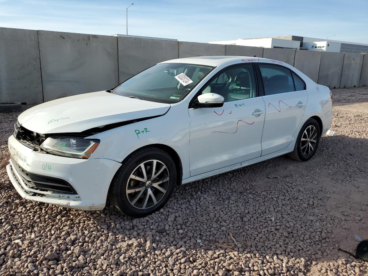 2017 Volkswagen Jetta Se VIN: 3VWDB7AJ1HM262787 Lot: 85303124