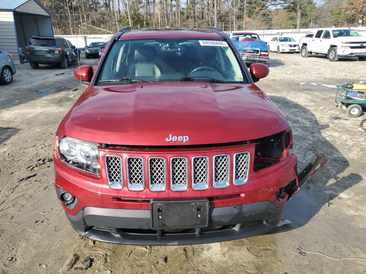 2016 Jeep Compass Latitude VIN: 1C4NJCEB7GD543444 Lot: 84266844