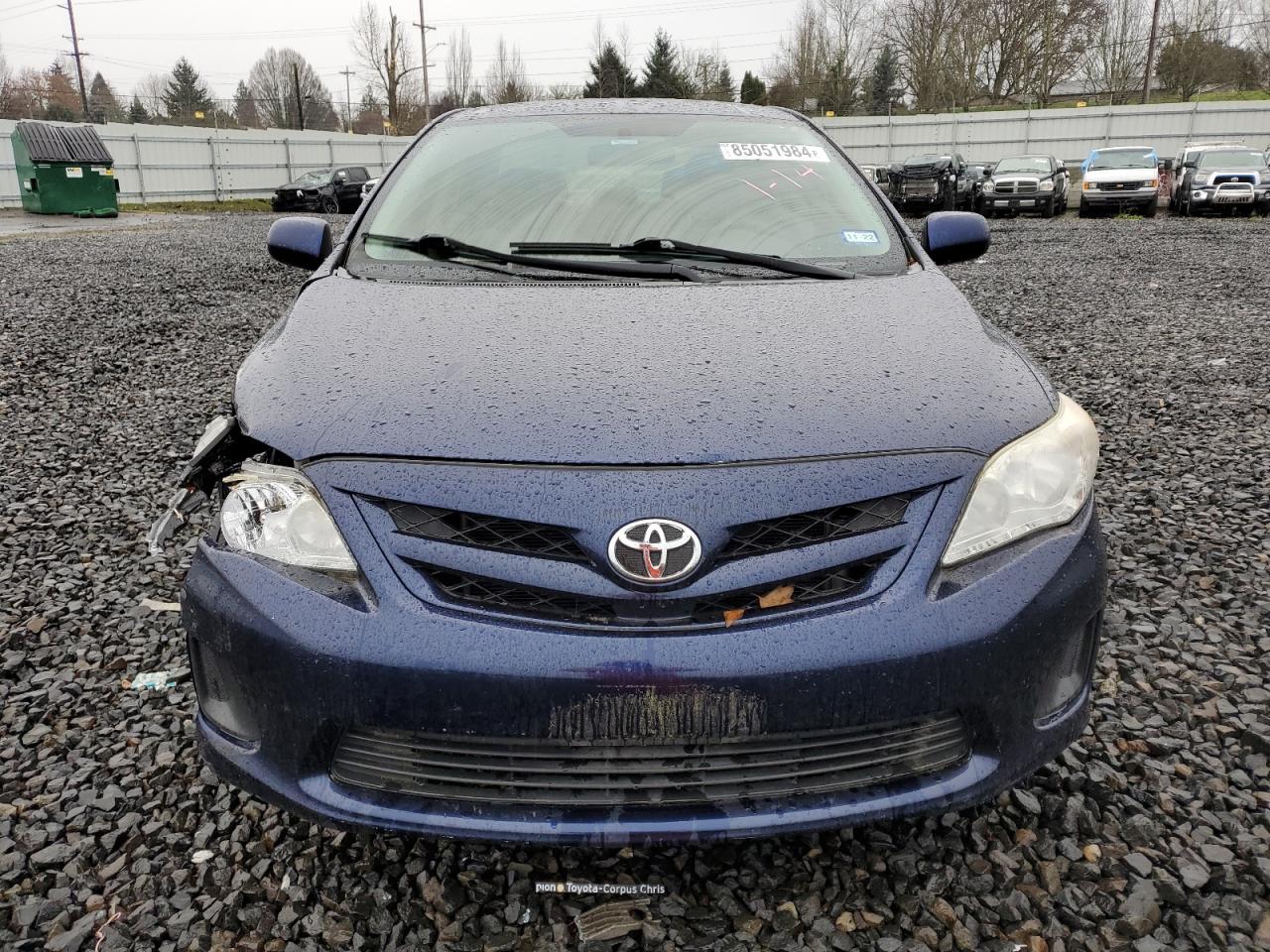 2011 Toyota Corolla Base VIN: JTDBU4EE0B9158832 Lot: 85051984