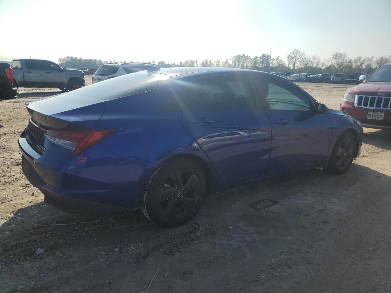 KMHLM4AJ4MU006801 2021 Hyundai Elantra Blue