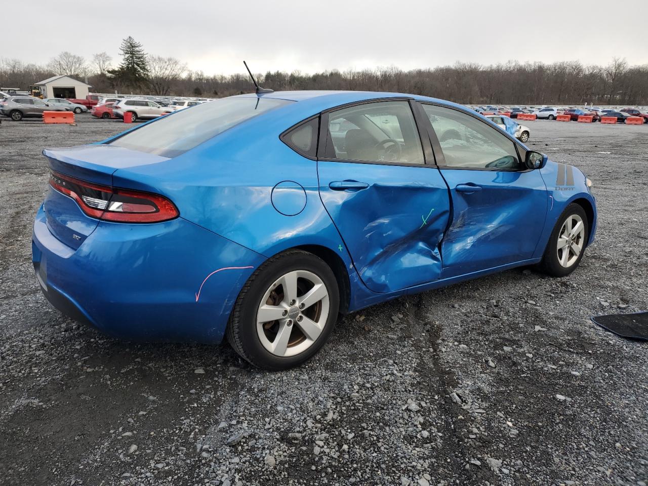 2016 Dodge Dart Sxt VIN: 1C3CDFBB9GD652741 Lot: 83522044