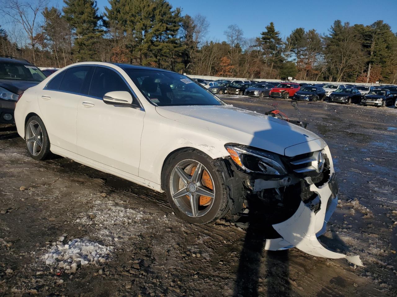 2016 Mercedes-Benz C 300 4Matic VIN: 55SWF4KB4GU109165 Lot: 86184754