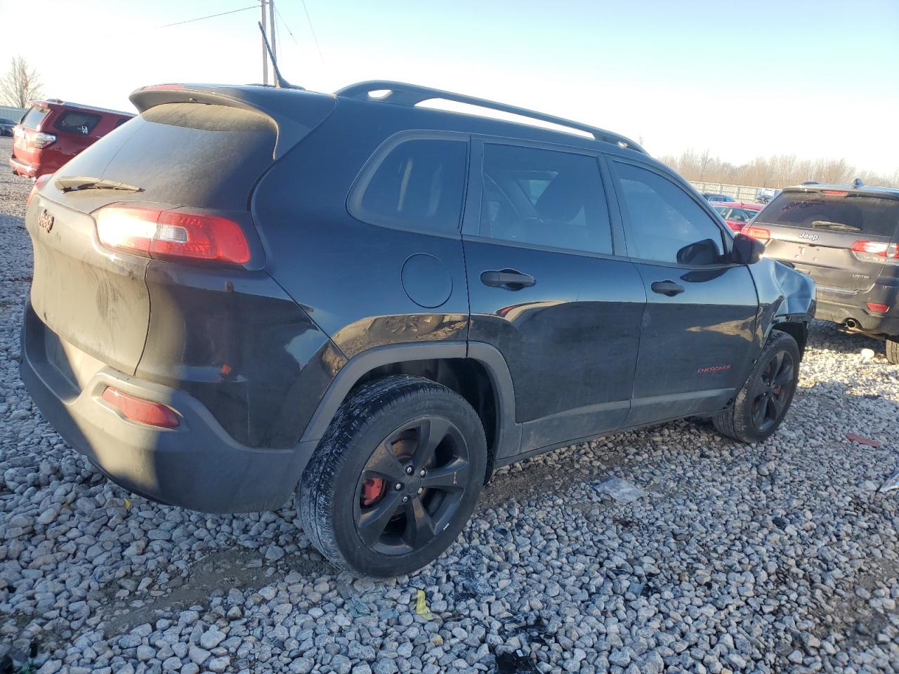 1C4PJLAB3HW535975 2017 Jeep Cherokee Sport