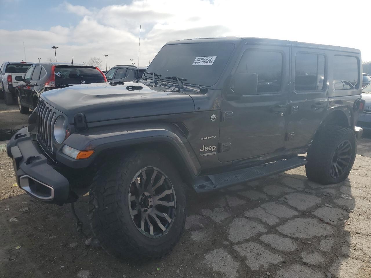 2020 Jeep Wrangler Unlimited Sahara VIN: 1C4HJXEN9LW195658 Lot: 85756024