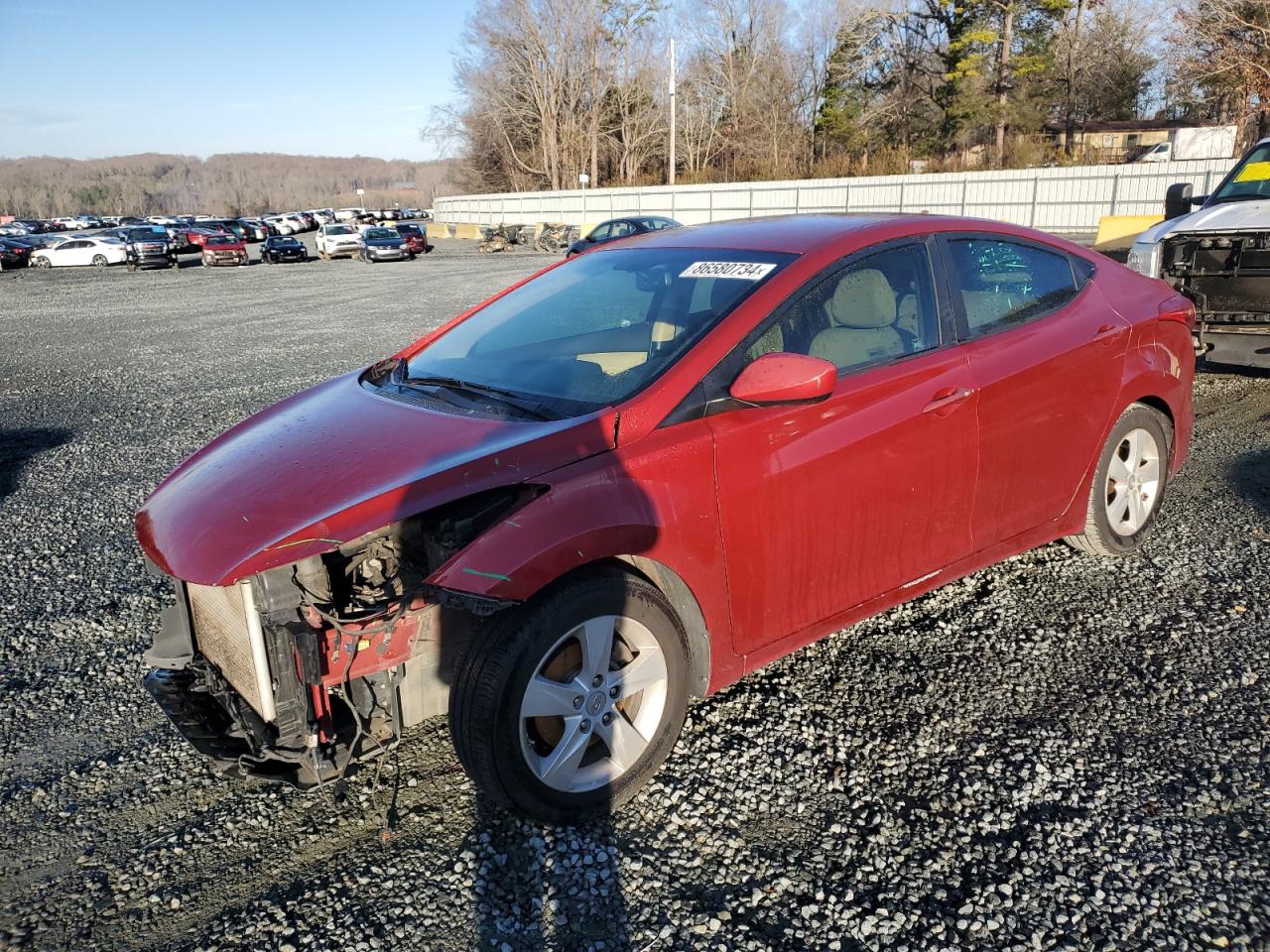 KMHDH4AE7CU181103 2012 Hyundai Elantra Gls