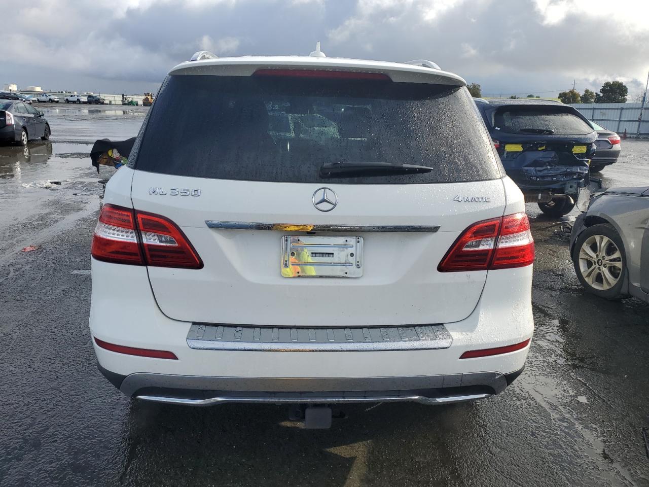 2014 Mercedes-Benz Ml 350 4Matic VIN: 4JGDA5HB3EA330939 Lot: 86181904